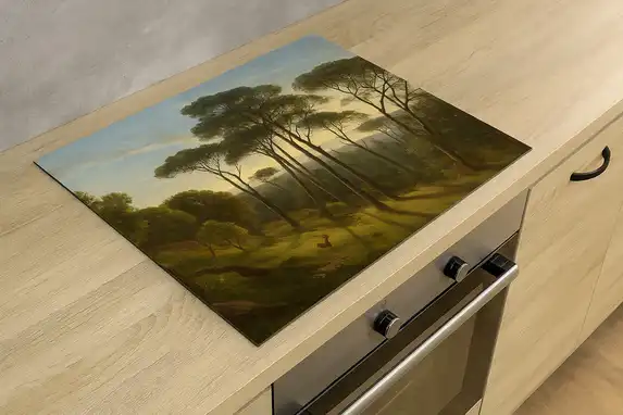 Personalize and decorate your kitchen at Fotogeschenk with, for example, a unique induction hob protector.