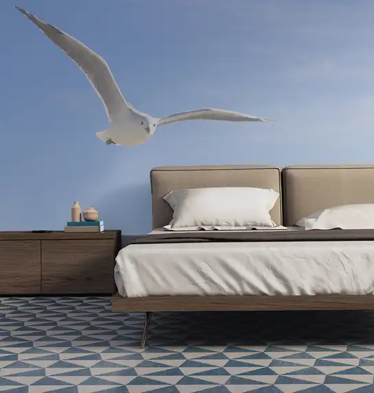 With our or your own photo material all wall decoration is possible! Lifelike photo print on top quality wallpaper.