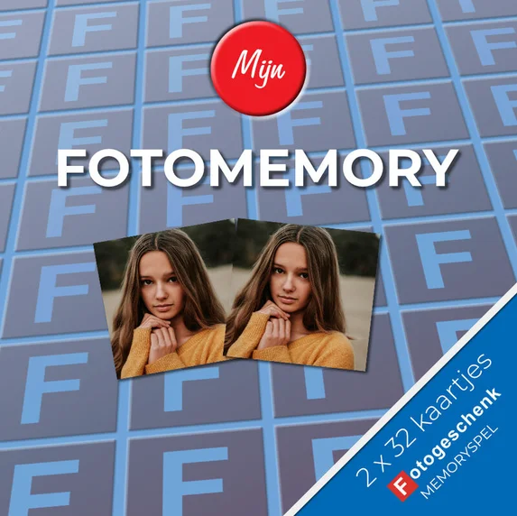 Photo memory of your own photos; beautiful photo gift for young and old!