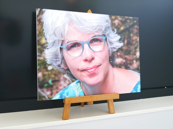 Forex photo on mini donkey from Fotogeschenk, nice on the windowsill!