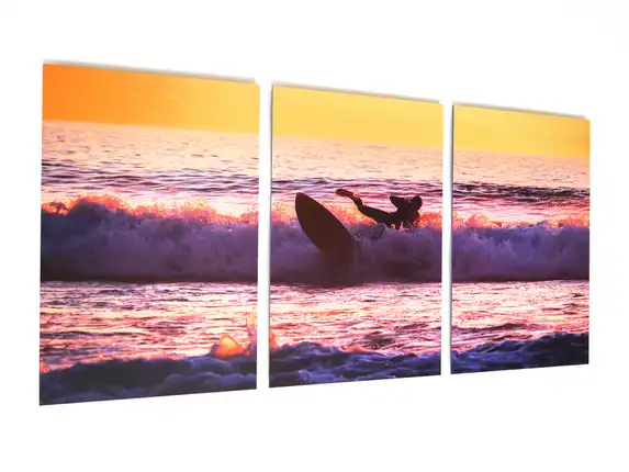 Photo on aluminum triptych, inquire: info@photogift.eu